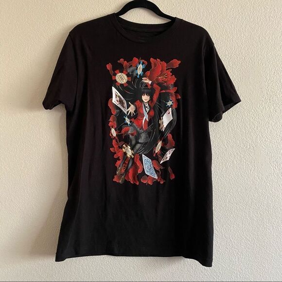 Kakegurui Anime Gambling Graphic Tee - Picture 2 of 6